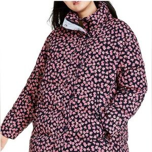 Sandy Liang x Target Pink Floral Puffer Jacket